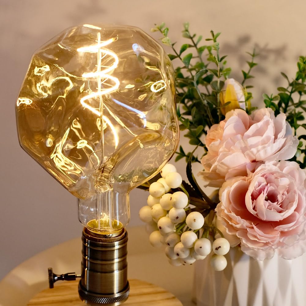 TIANFAN E27 Vintage Edison ampoule Led de forme spéciale TIANFAN E27 Vintage Edison ampoule Led de forme spéciale