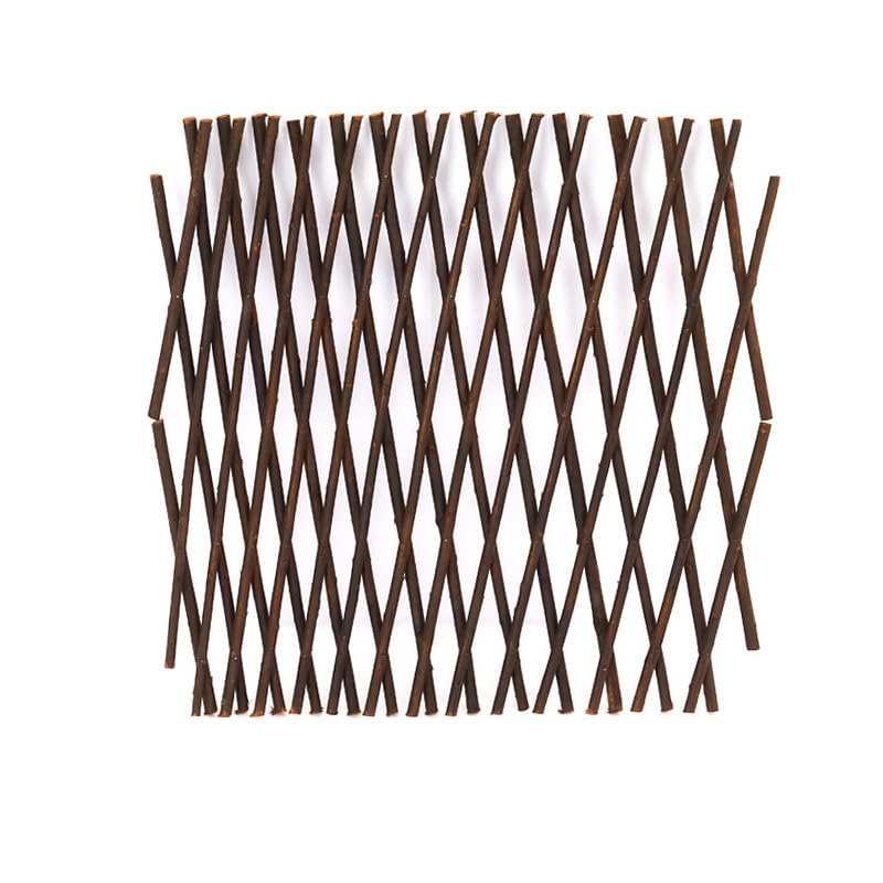 ANIROY Expandable Garden Plant Trellis, Wooden Trellises Expanding Panels, Garden Fence Trellis, Wall Decoration Hanging Frame for Room Garden Patio Indoor Outdoor