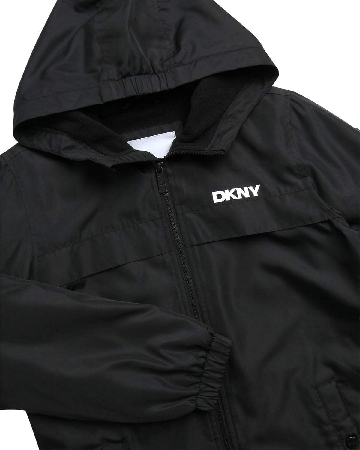 DKNY Boys Fleece Jacket - Water and Wind Resistant Polar Fleece Lined Boys Windbreaker Jacket - Cozy Outerwear Kids Jackets - Image 5