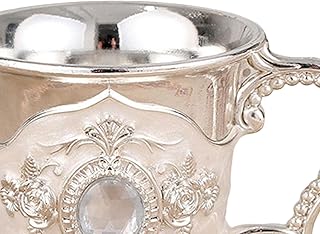 Enakshi drink Goblet Embossed Cup Zinc Alloy for Household Tableware Dinners Parties style A |Home & Garden | Kitchen, Din...
