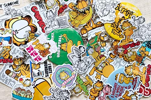 Amazon.co.jp: ガーフィールド 透明 キャラクターステッカー GARFIELD