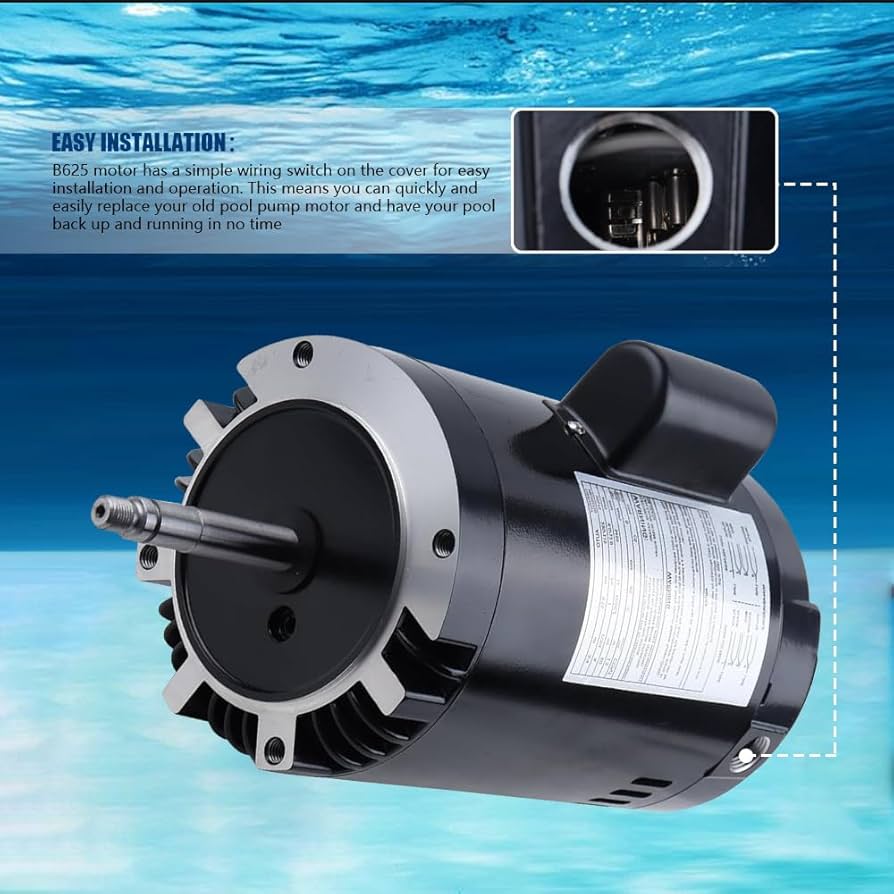CHII⭐︎ Amazon.com: B625 Pool Pump Motor 0.75HP fit for Polaris PB4