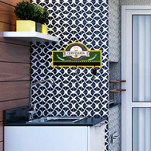 Porta-Chaves 13 5X25cm Cervejaria Kapos Multicor