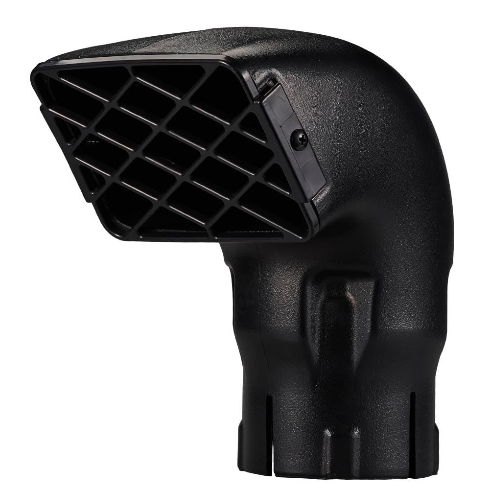 Blueshyhall snorkel auto, filtro aspirazione aria testa offroad auto, filtro aria tubo aspirazione auto, filtro aria per aspirazione snorkel, collettore di polvere auto testa aspirazione aria (89mm)
