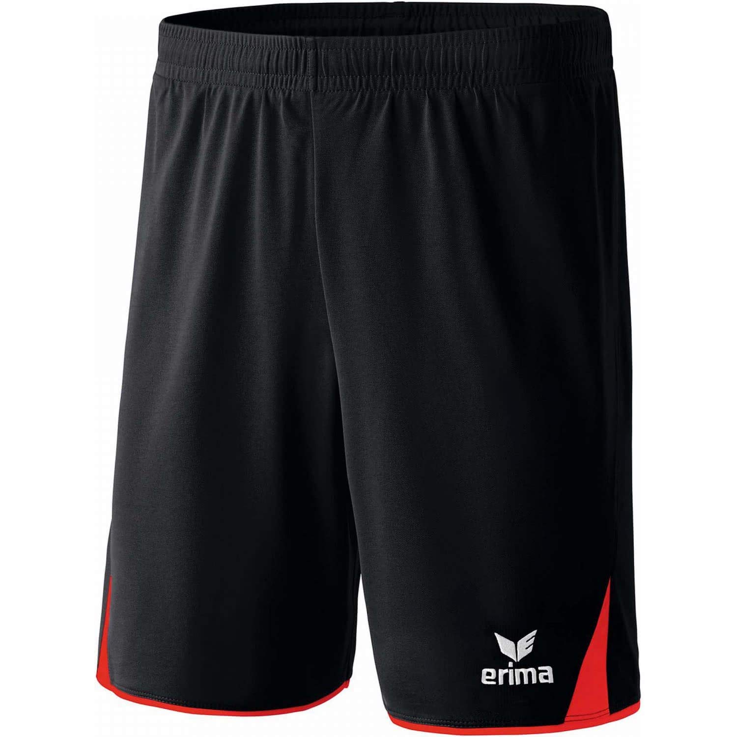 Erima 5-CUBES Children's Shorts Black black/red Size:9 years