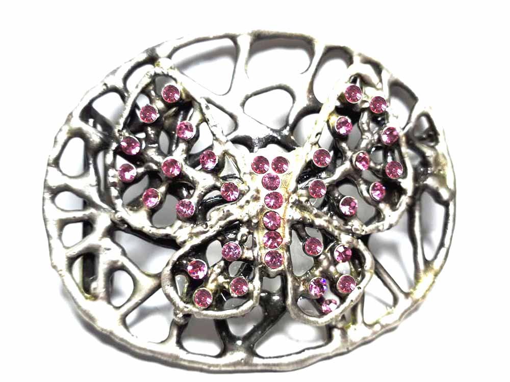 Boucle pour ceinture 4 cm papillon pour réparer et personnaliser - 5