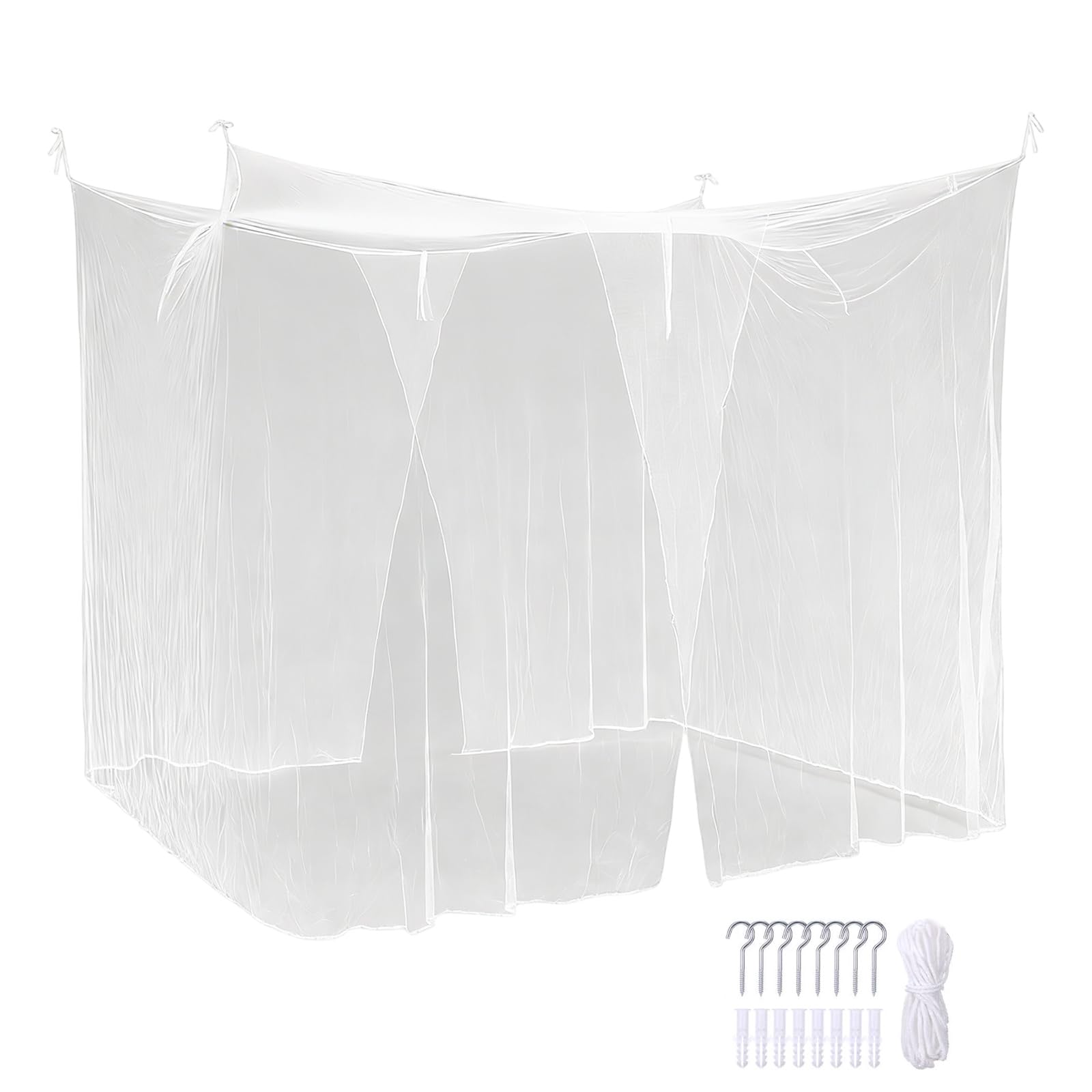 Tsophreniq Friendly Mosquitoes Netting Hiking Culicid Net for Sleep Bags and Tents Easy to Pack and Carry 3 Color Optional Outdoor Culicid Net