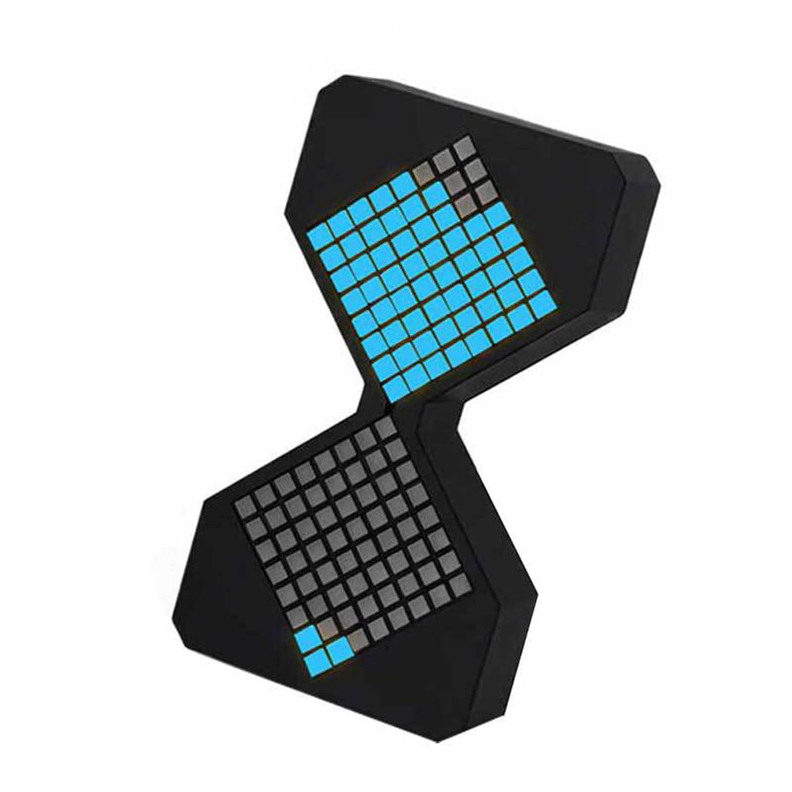 Professionelle LED Elektronik mit Gravitationssensor Technologie, Digitale Sanduhr, Heimdekoration, Gravitations Timer