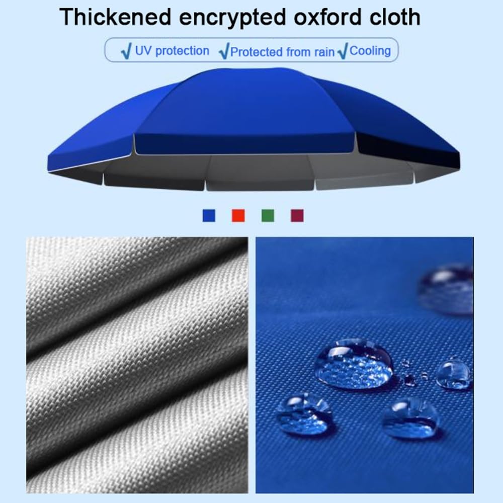 KADEUX 8 Ribs/10 Ribs Umbrella Replacement Cover, Beach Umbrella Canopy, 1.8m 2m 2.2m 2.35m 2.4m 2.6m 2.8m 3m Outdoor Umbrella Top Rechange Cloth (Color : Green, Size : 3m/10 Ribs)