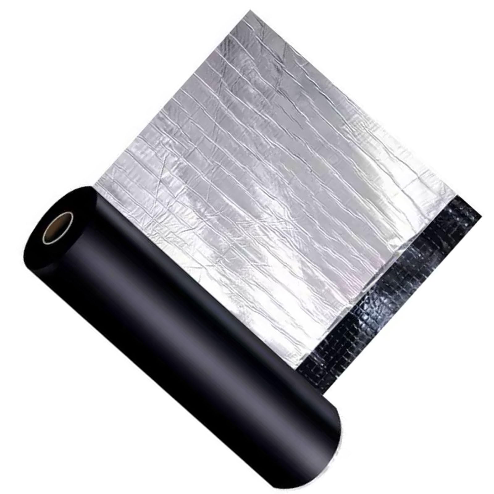 Cinta Bituminosa, Tela Asfaltica Autoadhesiva, Cinta de Butilo, Cinta Adhesiva Impermeable, Cinta Selladora Impermeable para Tejados para Goteras en Techos, Grietas Superficiales(0.5x15m)