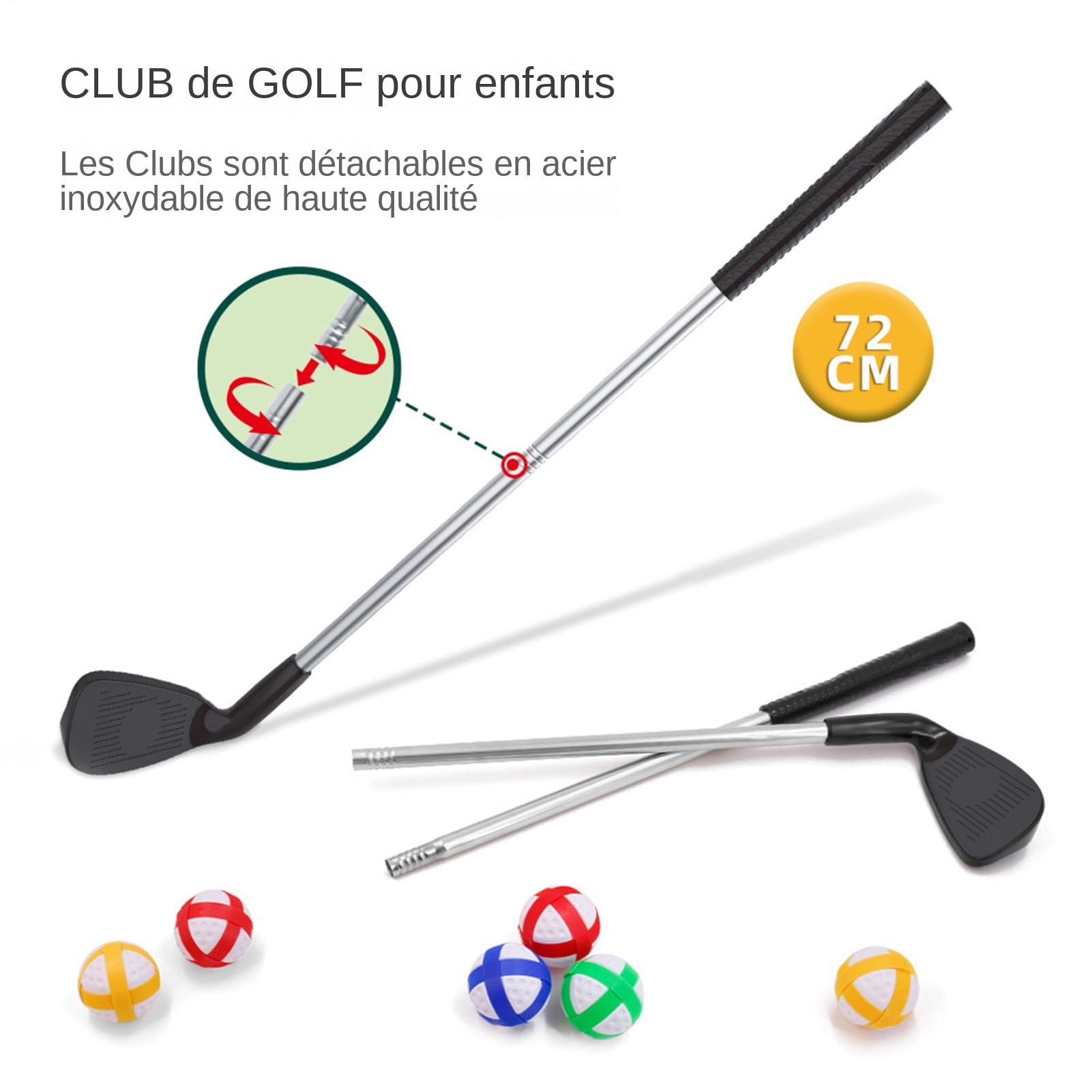 Zestaw samoprzylepnych mat golfowych z chipem - przenośna mata uderzeniowa | Dwustronny zestaw do piłek golfowych z 20 piłkami - dla rodziny, golfistów, treningu i ćwiczeń w pomieszczeniach i na