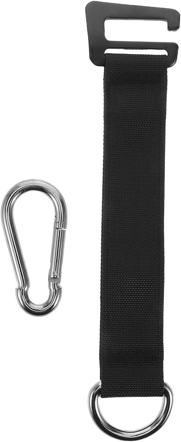 Fitness Machine Extension Strap: Heavy-Duty Suspension Straps for Sandbag & Swing Hanging – Hooks for Pull-Ups Hammocks Activities