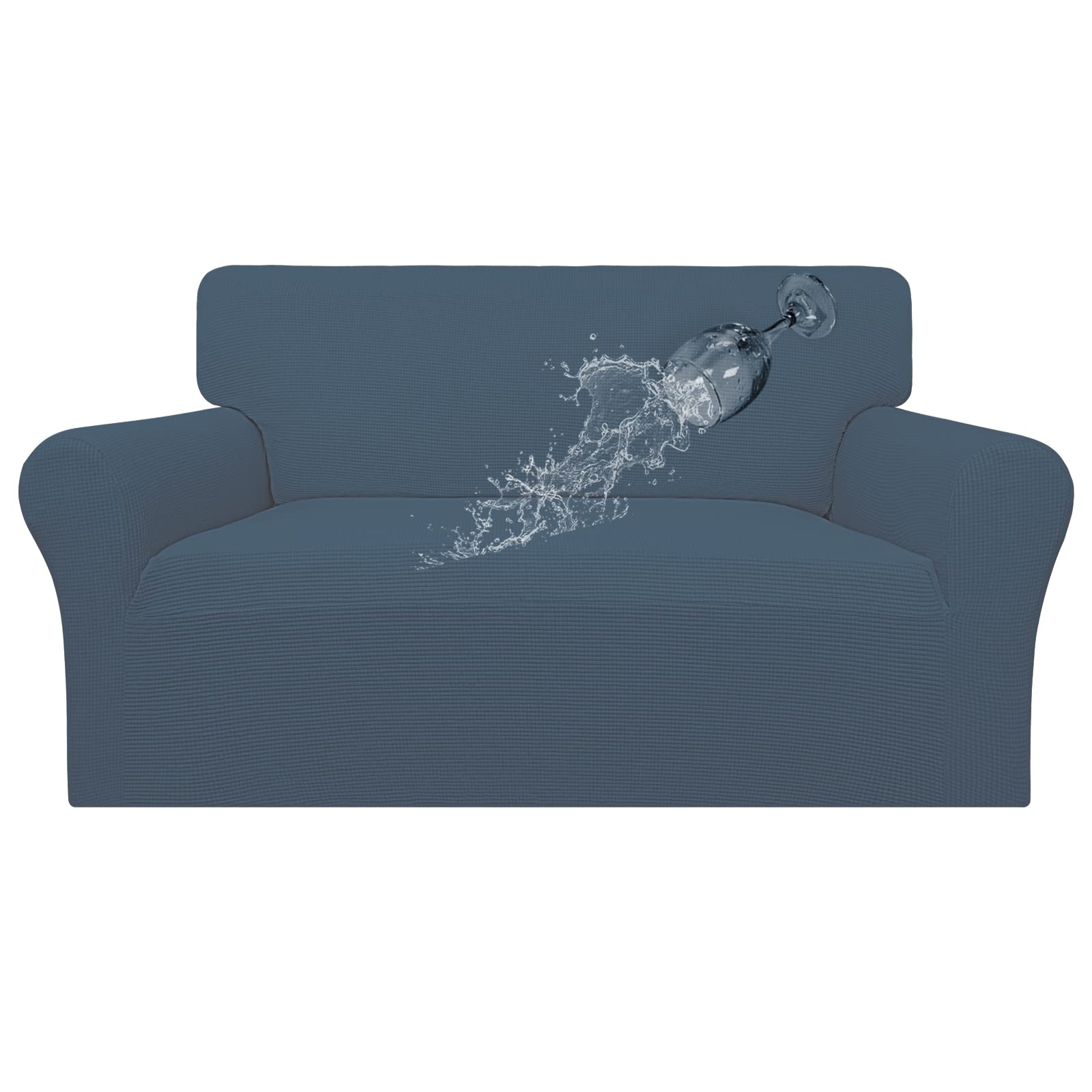 Easy-Going 100% Waterproof Loveseat Couch Cover Stretch Jacquard Sofa Cover