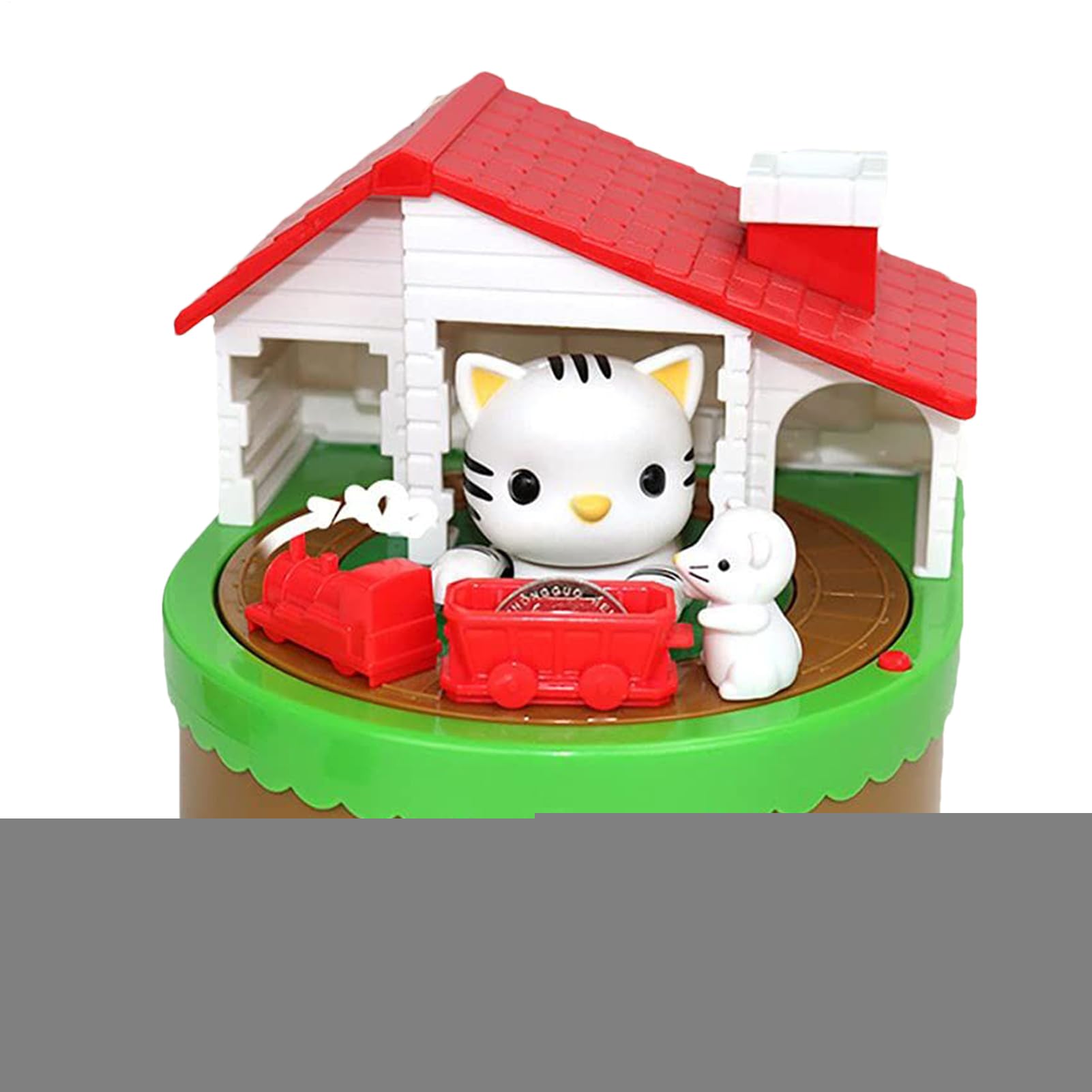 Pot à effet sonore chat mignon pour résoudre la peur du pot chez l'enfant