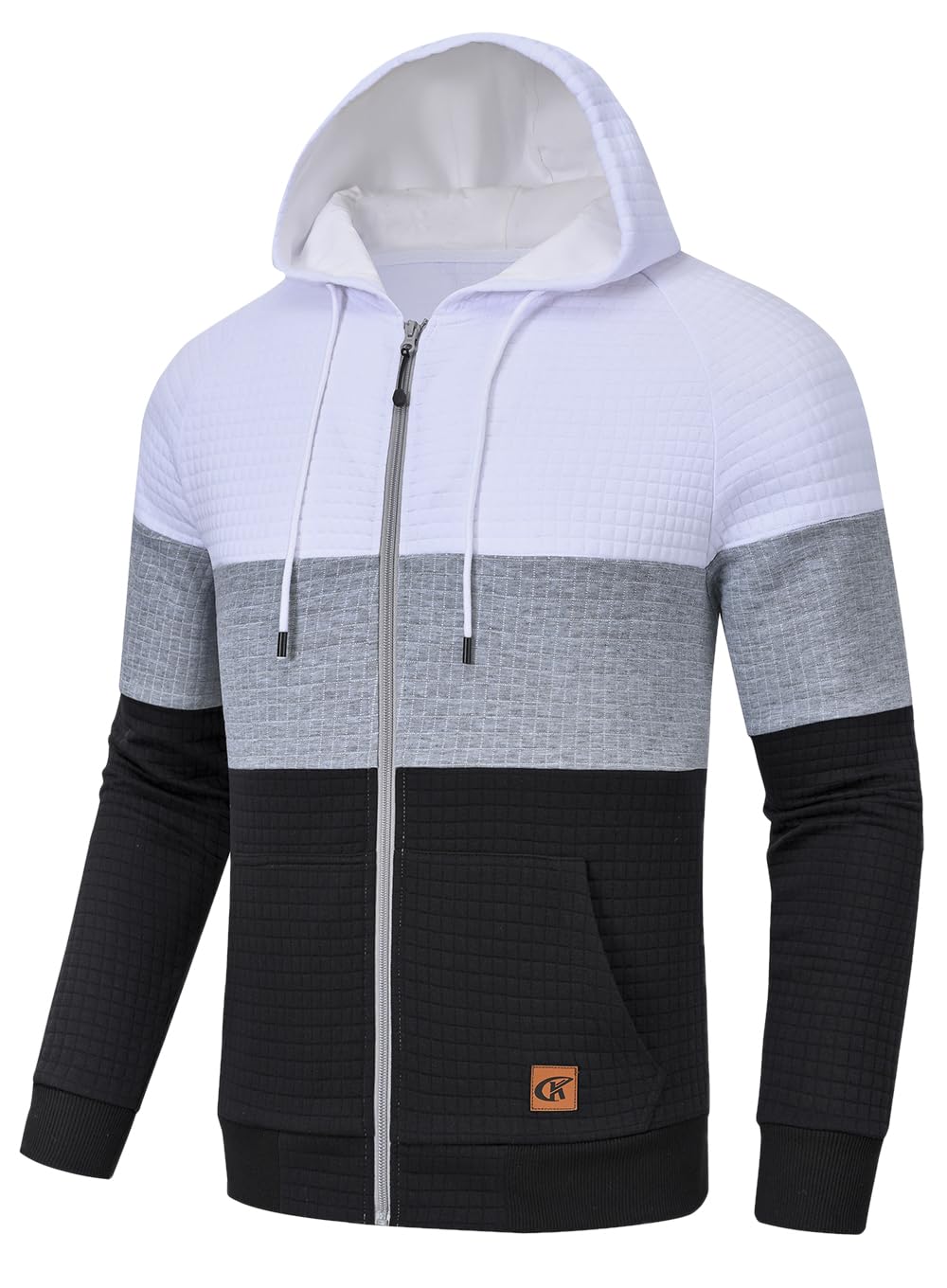 yuyangdpb Men's Zip Up Hoodie Lightweight Hooded Sweatshirt Jackets With Kanga Pocket