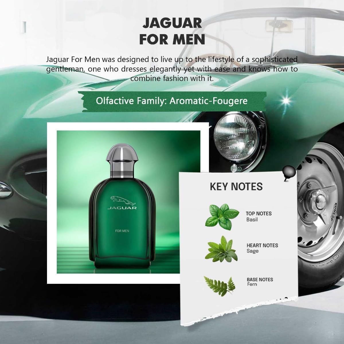 JAGUAR For Men Eau De Toilette - 100Ml 2