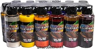 Colors Createx Illustration Color Wheel Set, 2oz.