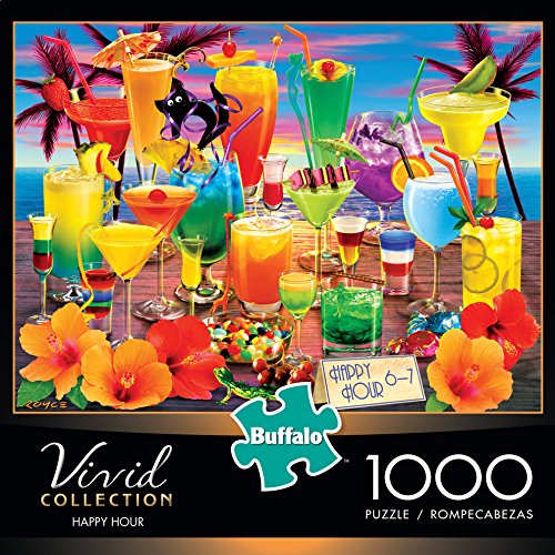 Amazon.com: Buffalo Games - Vivid Collection - Happy Hour - 1000