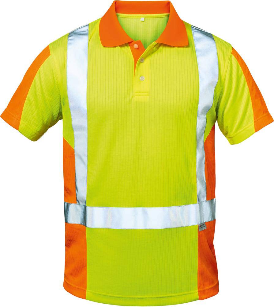 Elysee 22725-M Zwolle Polo de signalisation Taille M Jaune/Orange