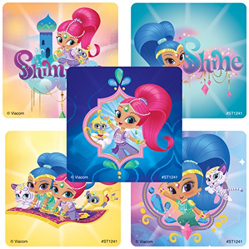 Shimmer & Shine Stickers - Prizes and Giveaways - 100 Per Pack