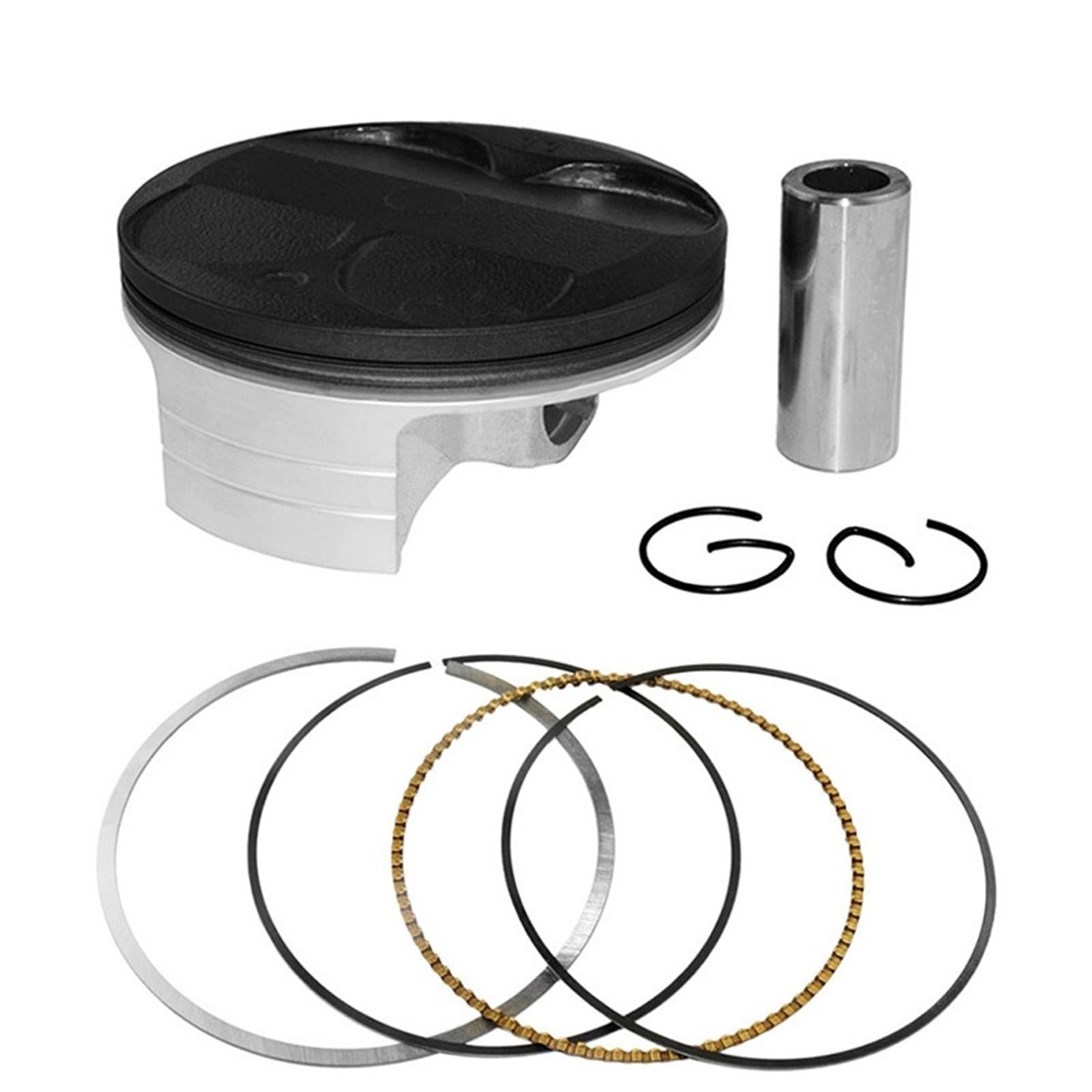 Compatible con Kawasaki KX250F RM 250 KX 250F KX250 F KXF250 motocicleta 77mm STD Kit de anillo de pistón