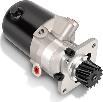 523092M91 Power Steering Pump Compatible with Massey Ferguson 175 180 255 265 275 30 31 50C 50D 6500 4.236 Diesel Engine Replace 523092M 523092M1