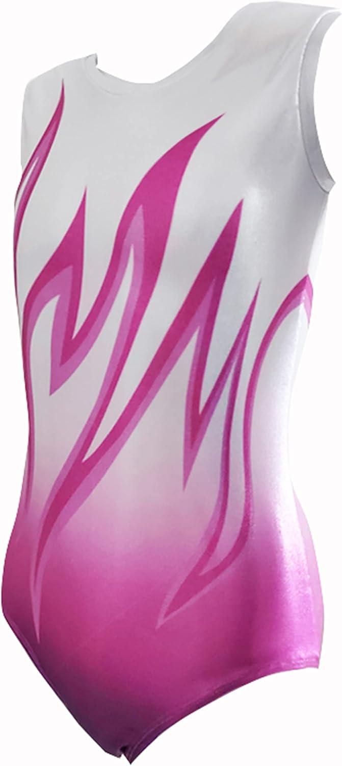Women's Rhythmic Gymnastics suit tights competition suit Gymnastics suit costume Pink diamond