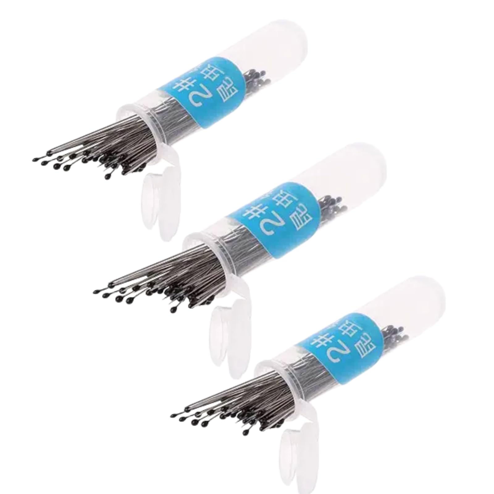 3 Pcs Insect Pins Specimen Pins Stainless Steel with Plastic Box Resin for Head for Entomology Dissection for Butte, Science Education