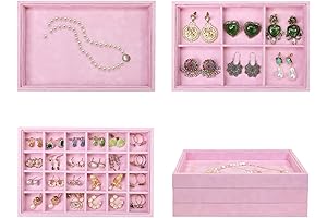 Stratalife Earring Holder Organizer Drawer Jewelry Organizer Tray