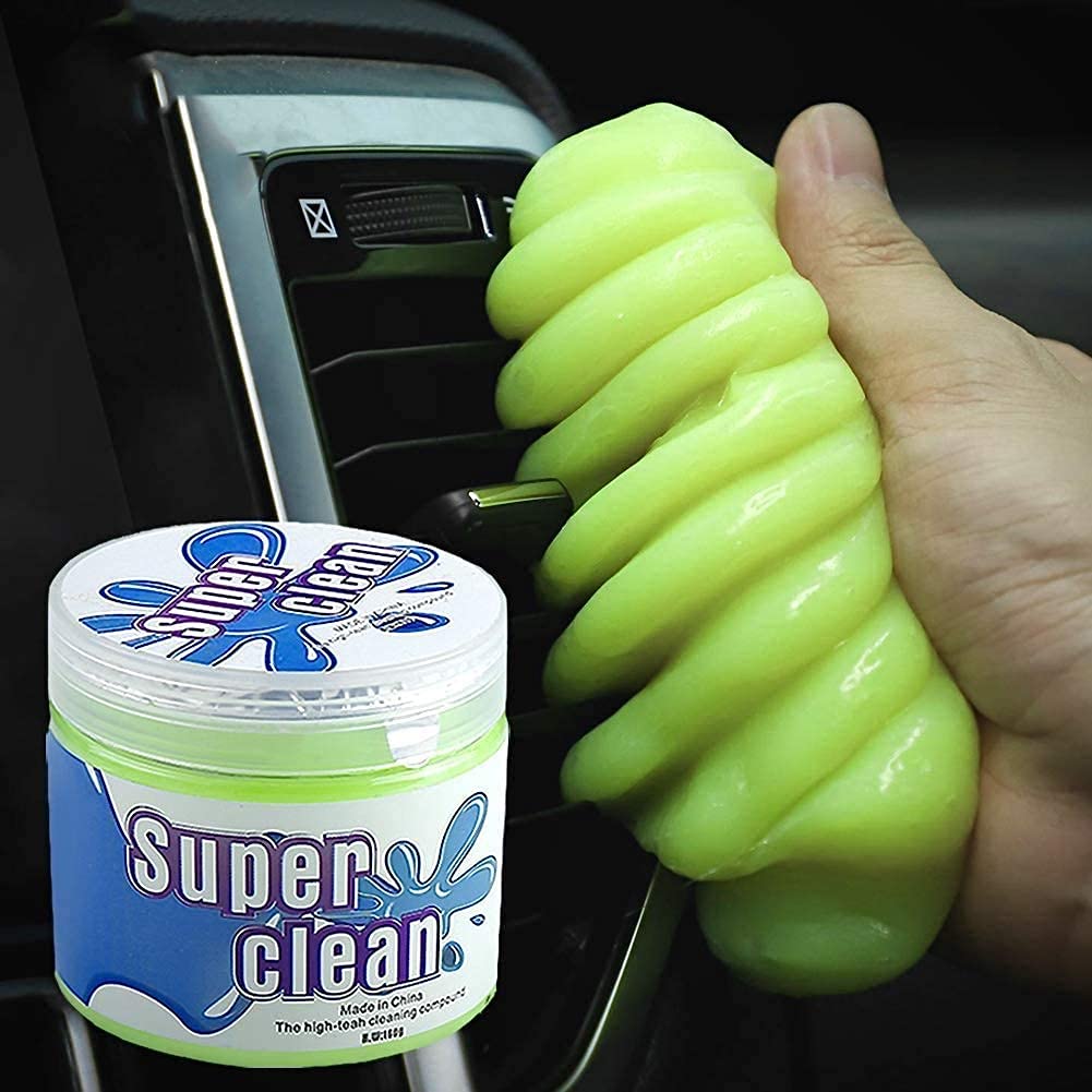 STOCKWELL Car Cleaning Gel for Universal Slime Cleaner for Keyboard Auto Interior Vent Laptop Electronics Dust Cleaning Mud Detailing Putty Reusable Jelly Silicone Magic Gel