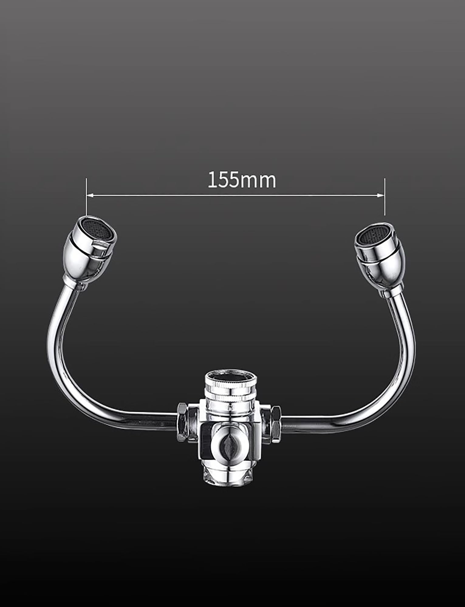 Lavaojos con manguera ajustable, estación lavaojos de emergencia, ducha de seguridad de cobre con descarga manual for uso industrial y de laboratorio.(Color1)