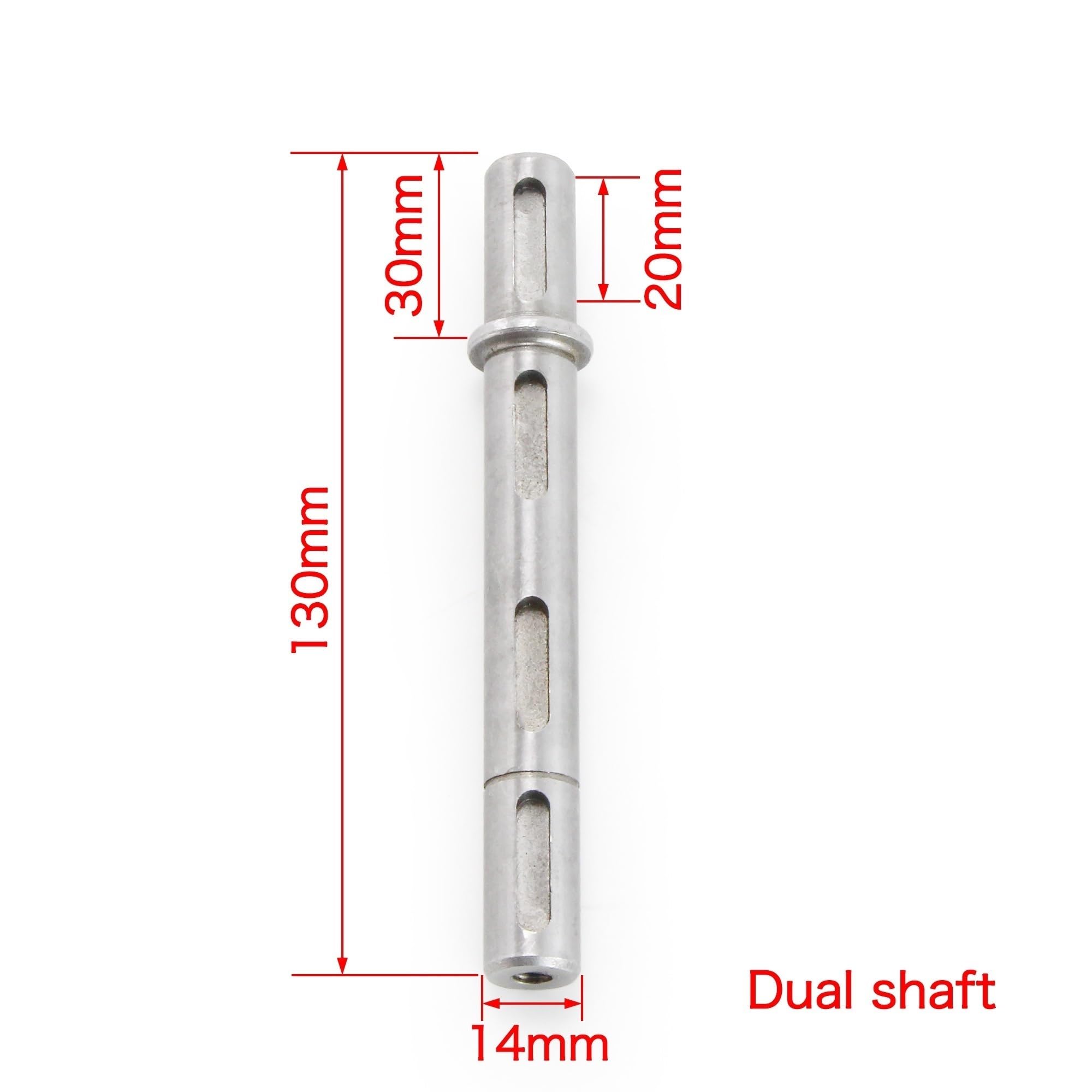 NMRV030 Controlador de engranajes helicoidales 14mm eje salida doble Nema23