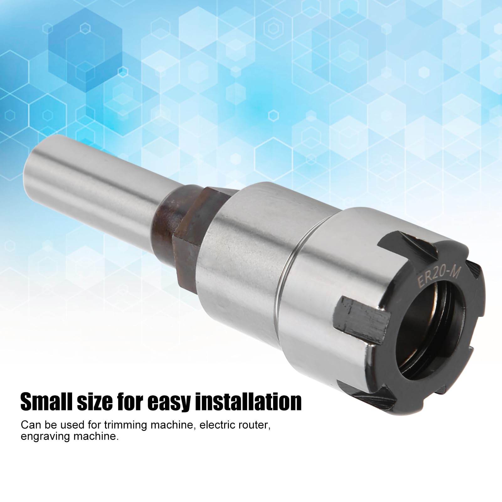 Collet CNC Straight Shank Rod Easy Installation Used in Various Machining Applications