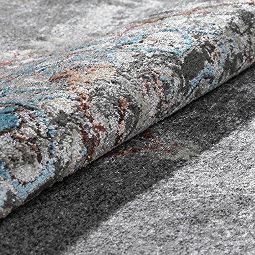 Dalyn Rugs Lavita Area Rug, 7'10" X 10'7", Pewter #TOP7