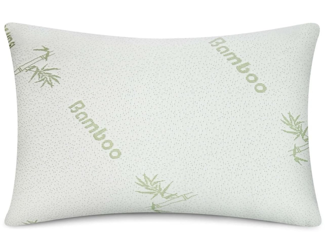 R&G Super Soft Bounce Back Bamboo Pillow Hypoallergenic & Antibacterial Pillow for Neck Pain Relief Luxury and Sleeping Adjustable - Perfect for Side Sleeper (1)