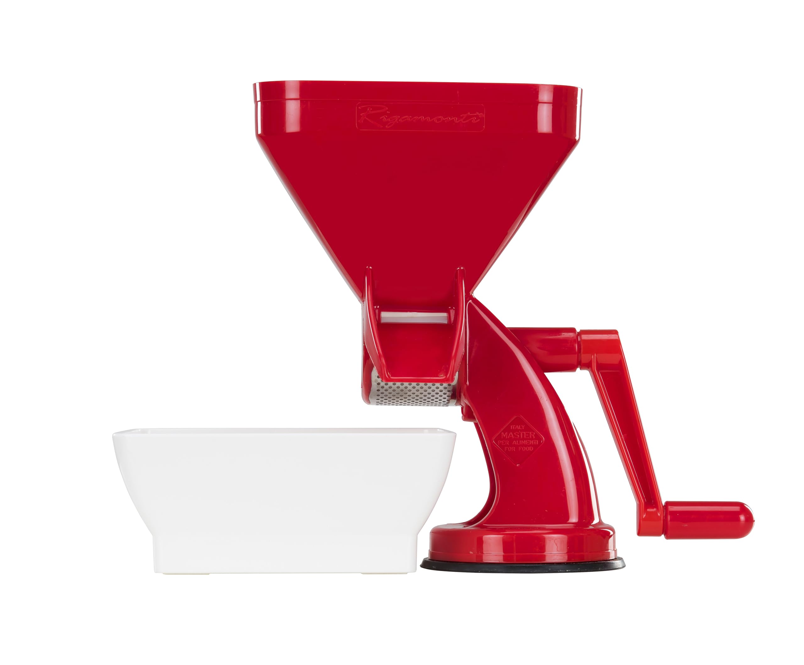 Rigamonti Red 93 R.f.v. Quality Master Tomato Processor With Bowl Art.69, Polypropylene,