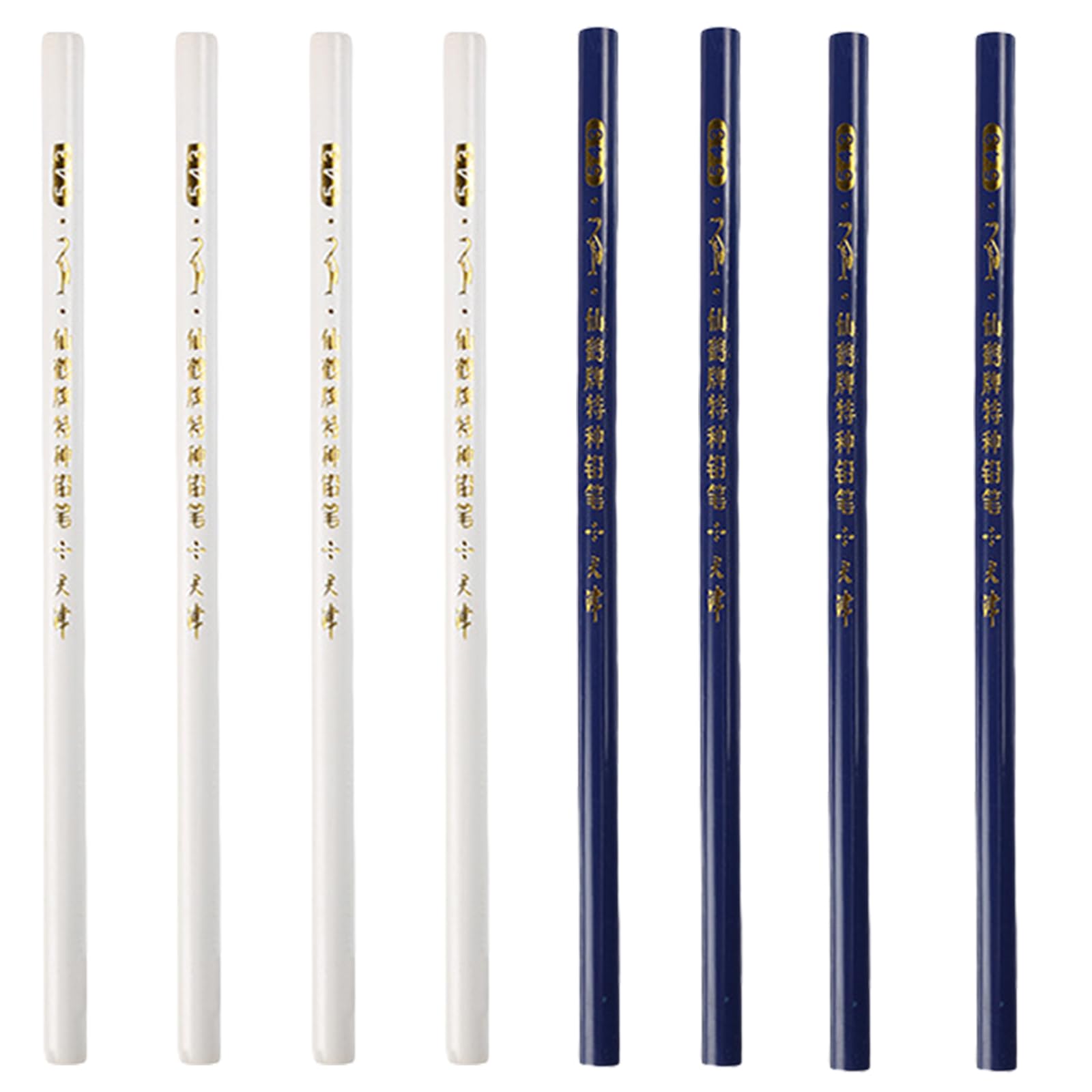 8PCS Sewing Fabric Pencil Water Soluble Pencil Tailor Mark Pencil Fabric Chalk Pencil for Sewing Clothing Dressmaking