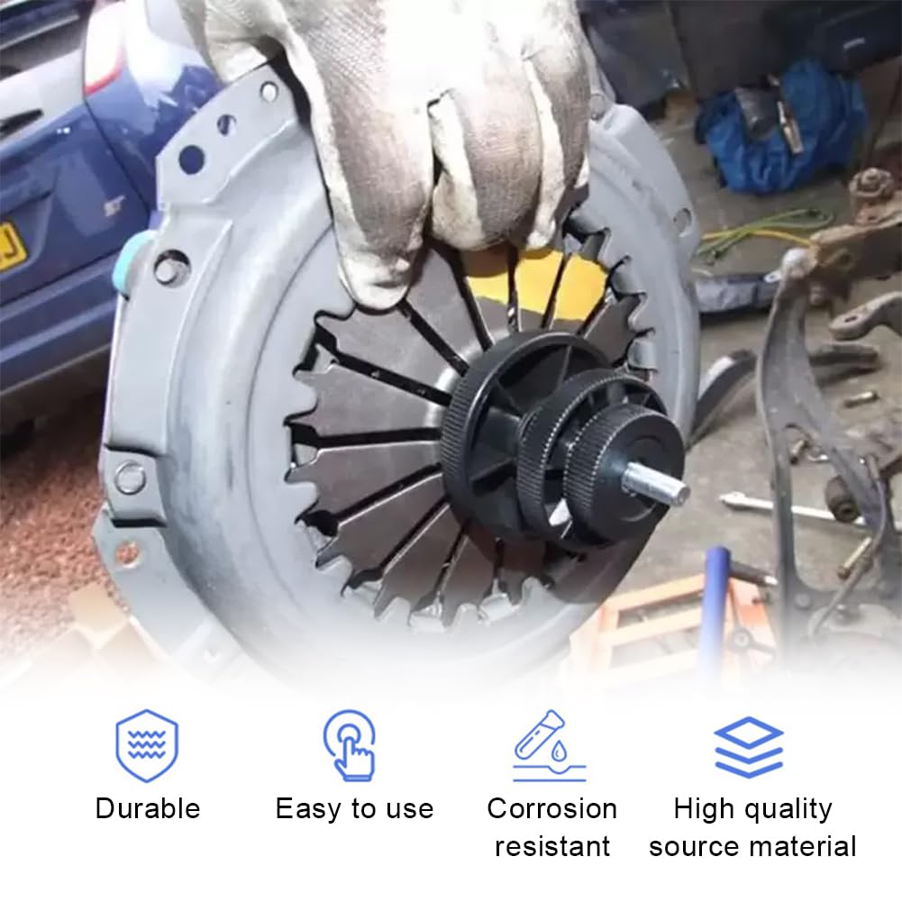 Strumento di Centraggio Frizione,Utensile per L'allineamento dei Dischi di Frizione Universale,Strumento di Allineamento della Frizione Universale per Auto,Allineamento Frizione Kit