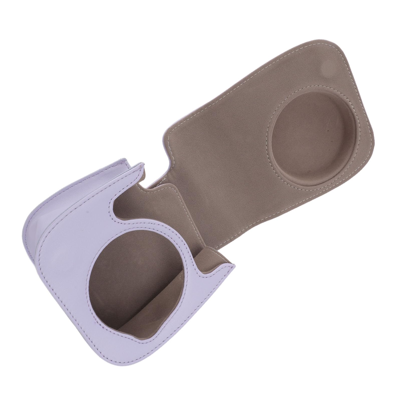 Mini 12 Elegante Custodia per Fotocamera in Pelle PU Borsa a Tracolla Portatile per Visualizzazione Foto per Mini 12 (Viola)