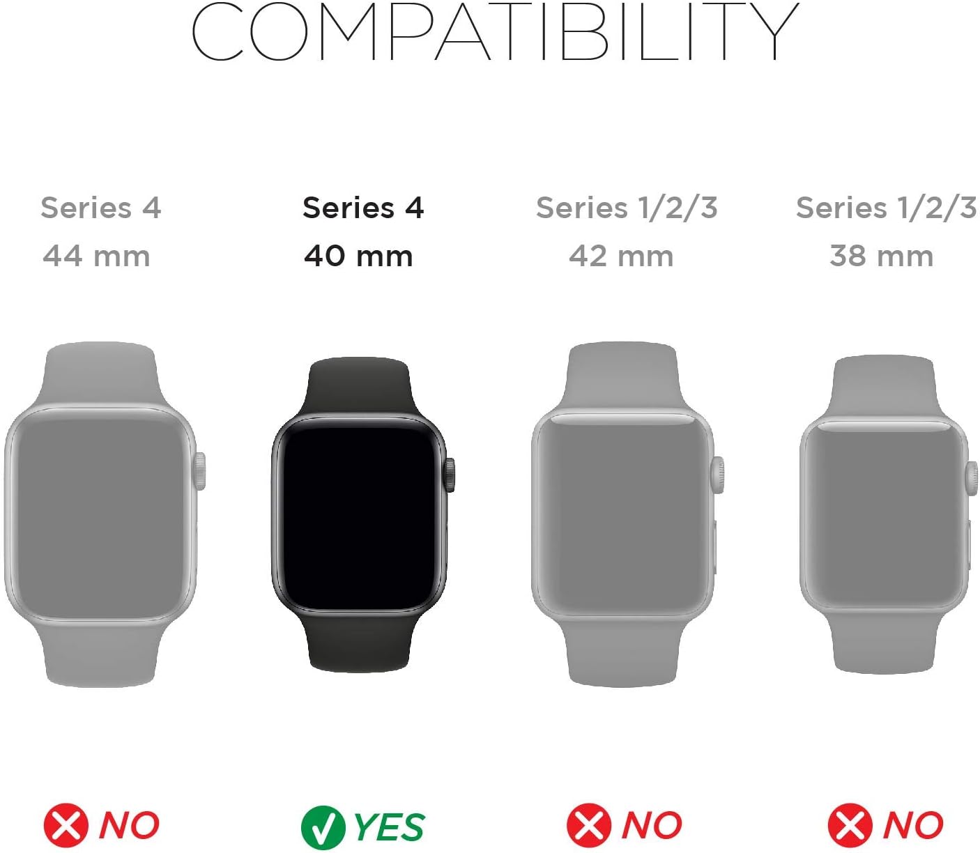 Tор Rаtеd X-Doria Defense Edge, Compatible with 40mm Apple Watch, 40 mm Apple Watch Case - Premium Aluminum & TPU Bumper Frame, Compatible with Apple Watch Series 4, Series 5, and Series 6 (Iridescent)