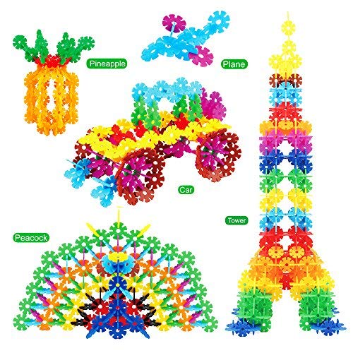 FRATELLI® Building Blocks for Kids - Certified European Saftey Standards (74Pcs Building Blocks Brain Flakes Set Early Education Toy Plastic Building Discs STEM Toy)