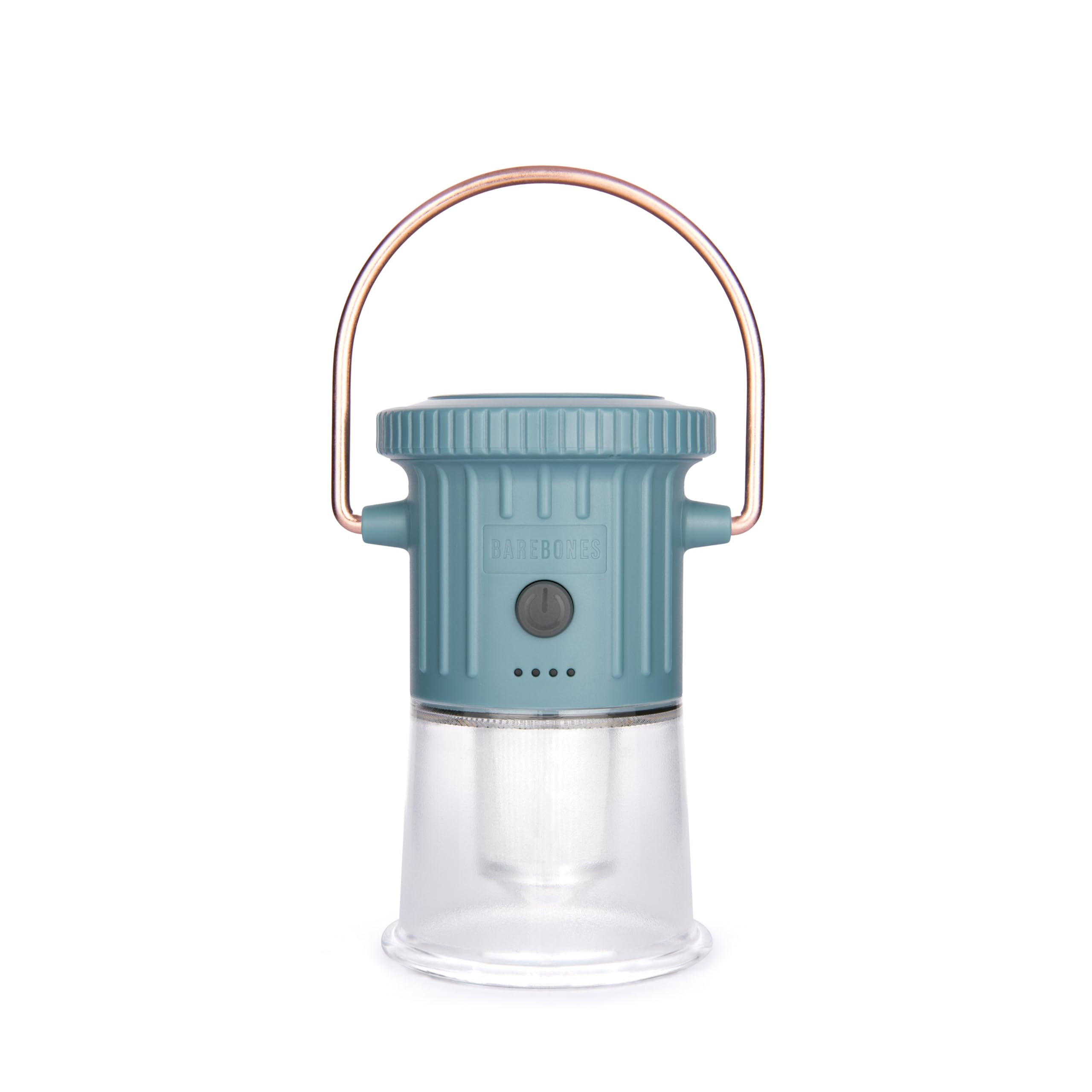 Barebones Hoodoo Light - Linterna y linterna recargable 3 en 1 azul polvoriento, luz LED de 600 lúmenes con base magnética, soporte para trípode, carga USB-C y brillo regulable para uso en exteriores