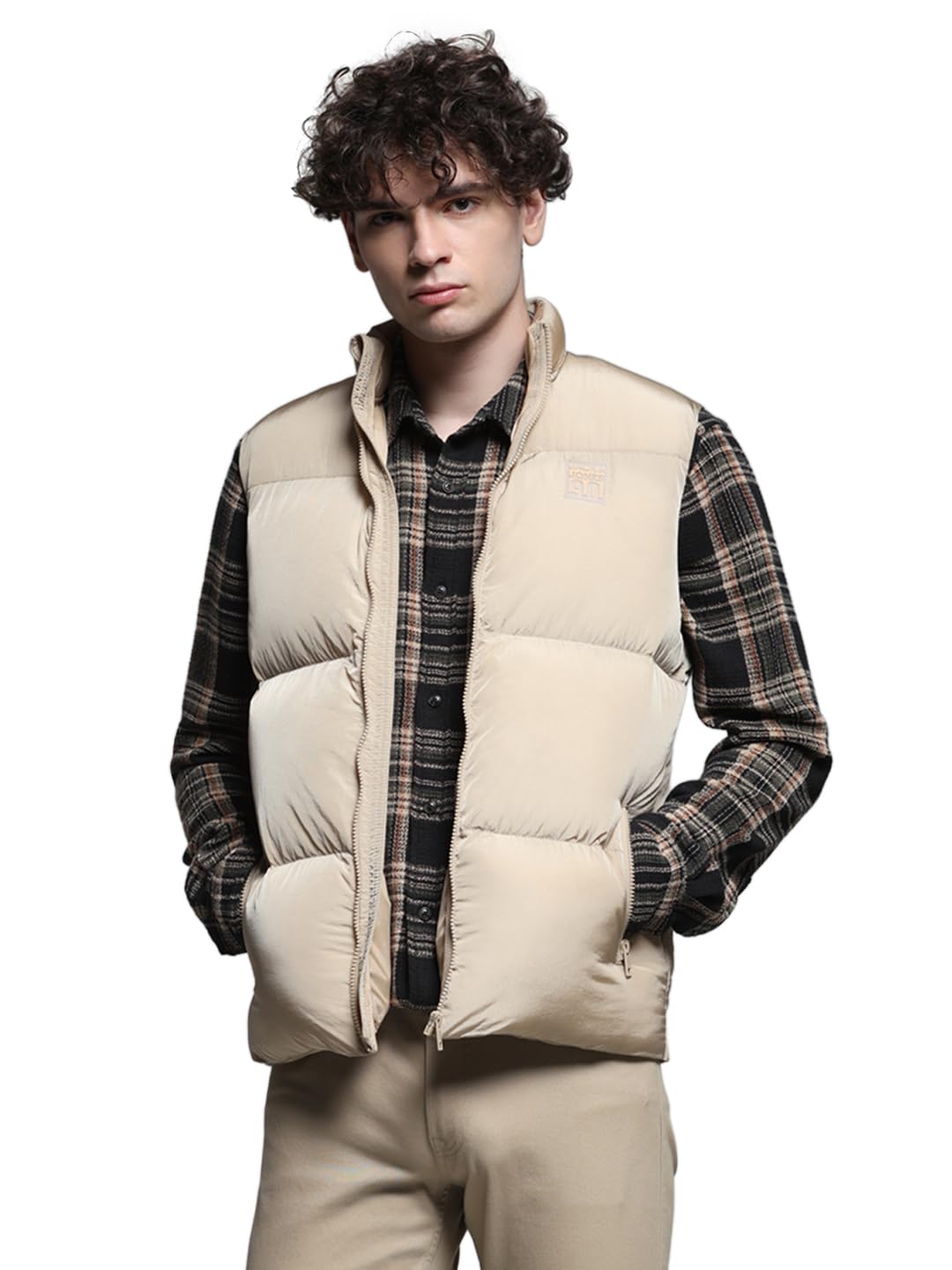 jack & jones Men's Polyester Standard Length A-Line Coat-picture-25
