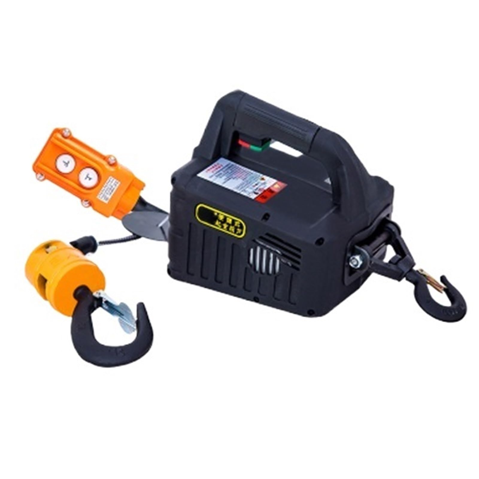 Verricello Elettrico Paranco per Gru telecomandato da 500 kg a Fune elettrica Paranco per Gru per Interni Domestici per Uso Domestico Paranco Elettrico Telecomandato(Wire Control,200 kg 19m)