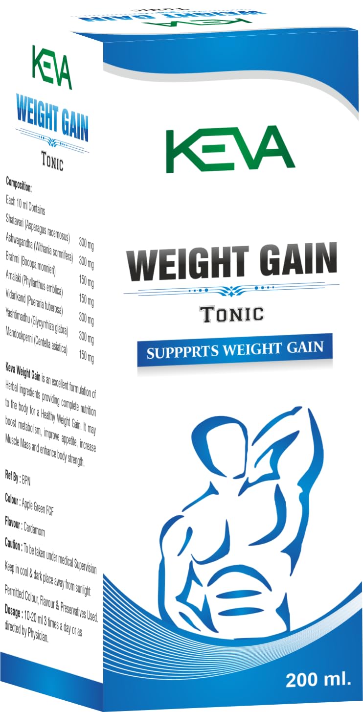 keva mass gain tonic - 200ml