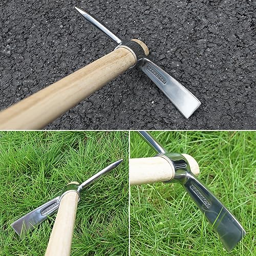 3 PCS Picos Mattock 16 Pulgadas Acero Inoxidable miniatura 6