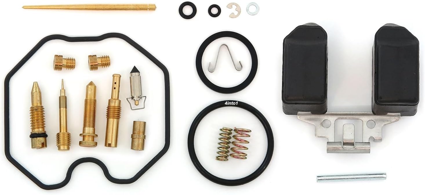 Deluxe Carburetor Rebuild Kit With Float - Fits Honda XR200R - XR200-1986-1998
