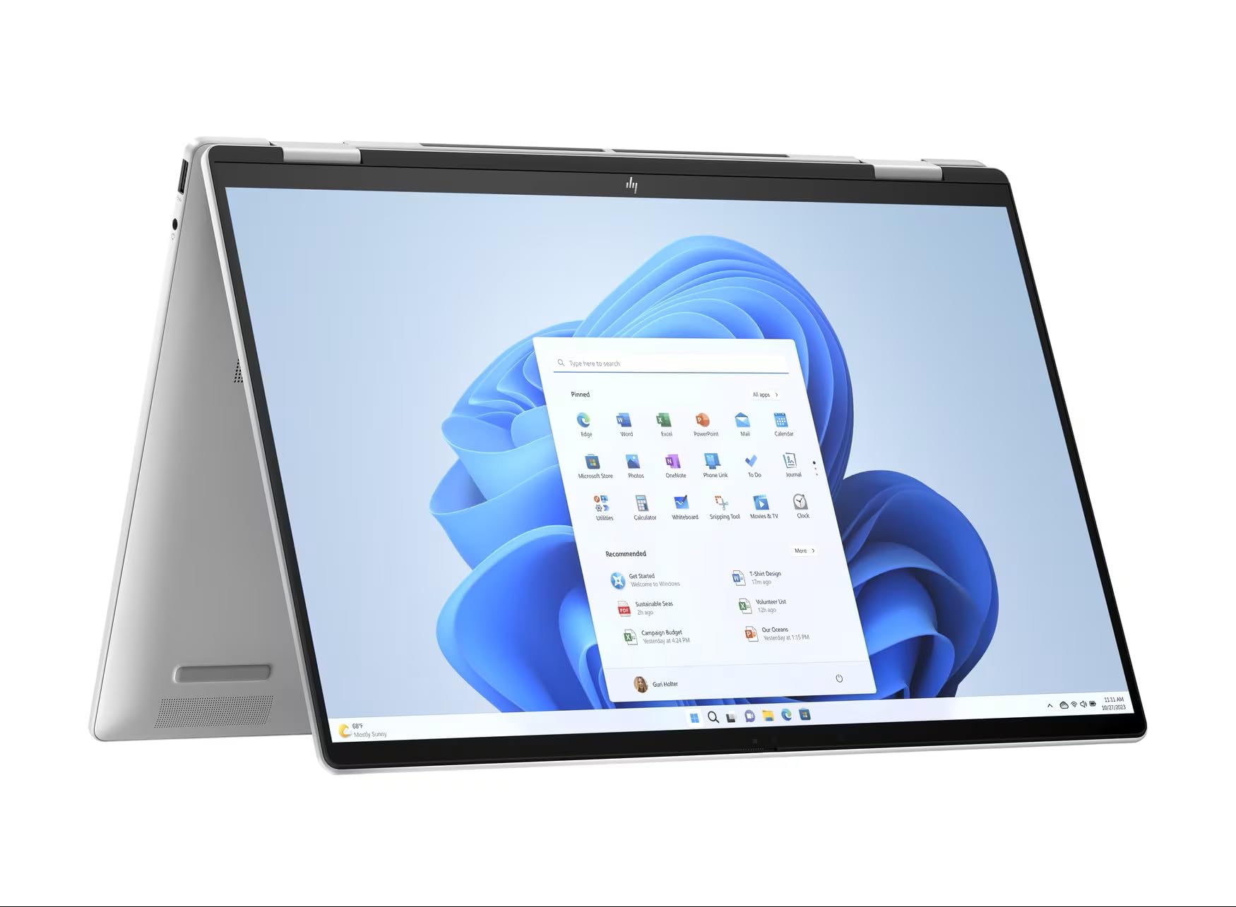 ★HP光沢タッチ2in1LTESIM/i7-16-512/Office2024★ HP Envy x360 16