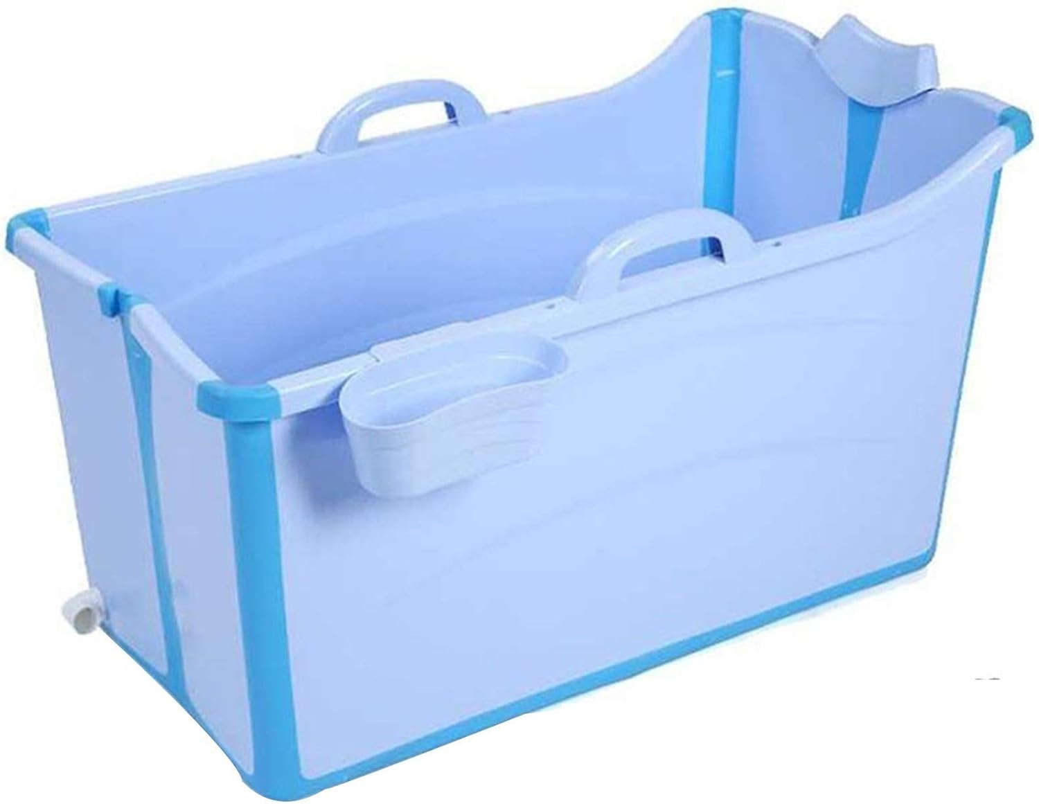 Folding Plastic Bathtub Baby, Freestanding Bath Bucket Kids Children's
