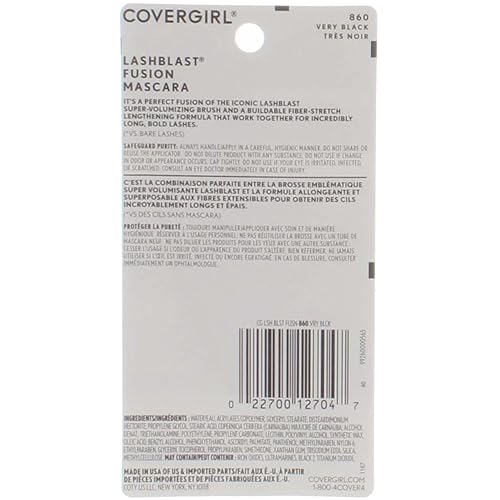 Miniatura 2 de CoverGirl Lashblast Fusion Mascara - Muy Negro 860 - 2 pk